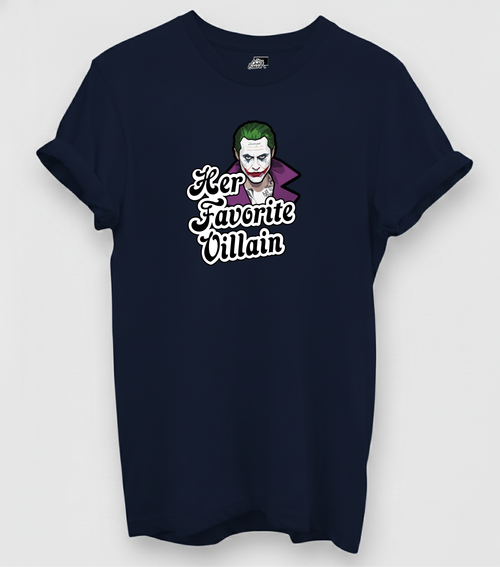 Her Fav Villian |Joker| Graphic T-Shirt India | The Chalkboard