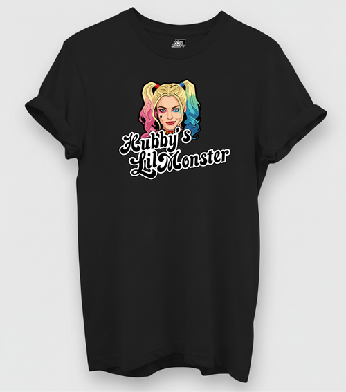 Hubby's little monster |Harley| Graphic T-Shirt India | The Chalkboard