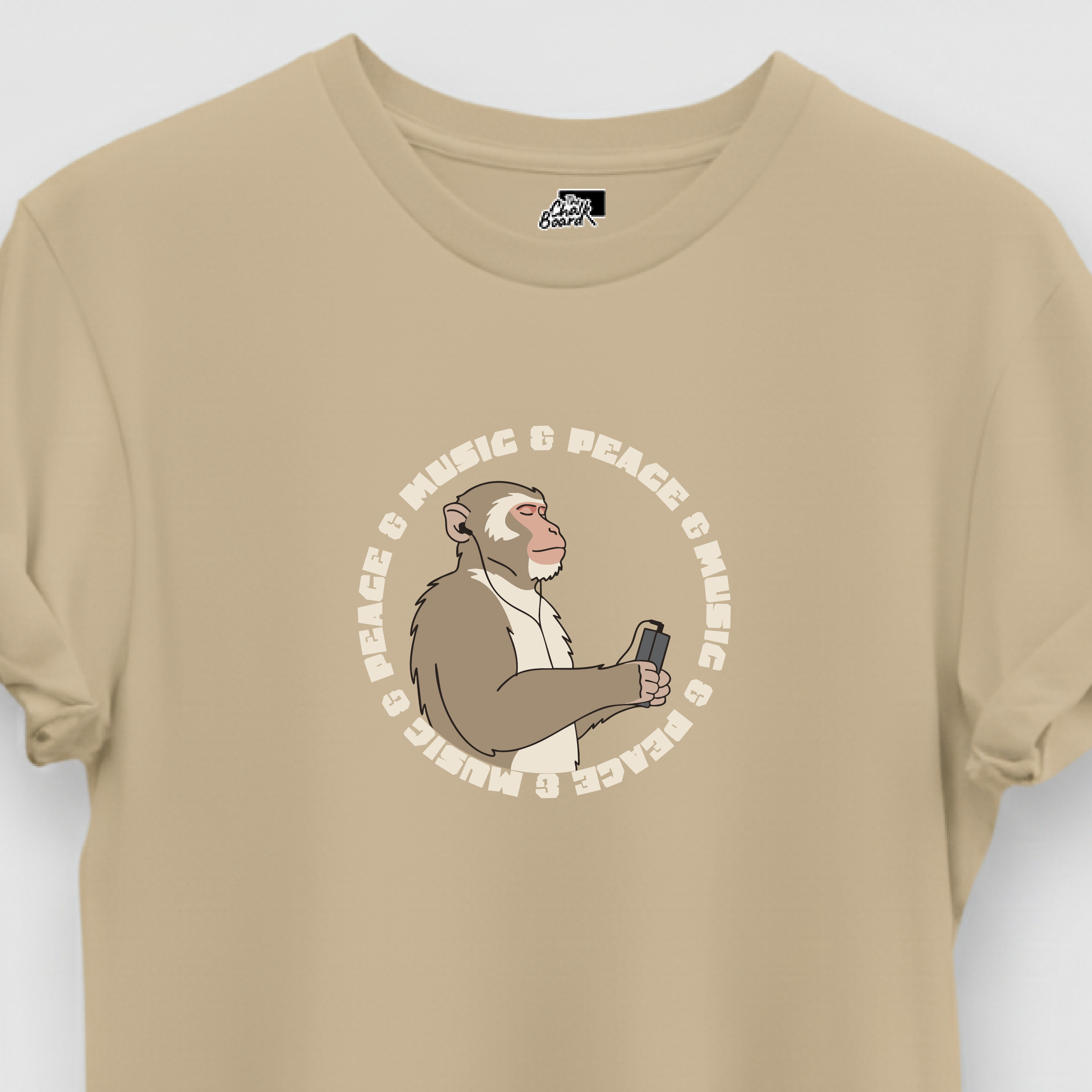 Music & Peace Graphic T-Shirt India | The Chalkboard