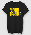 Your opinion#footbal Graphic T-Shirt India | The Chalkboard